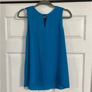 Sleeveless Blue Women's Top